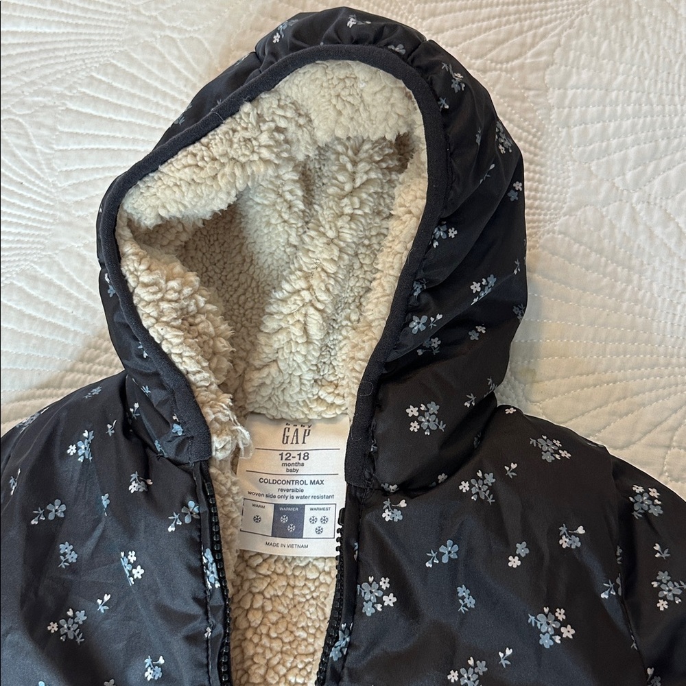 GAP Cream Sherpa Jacket